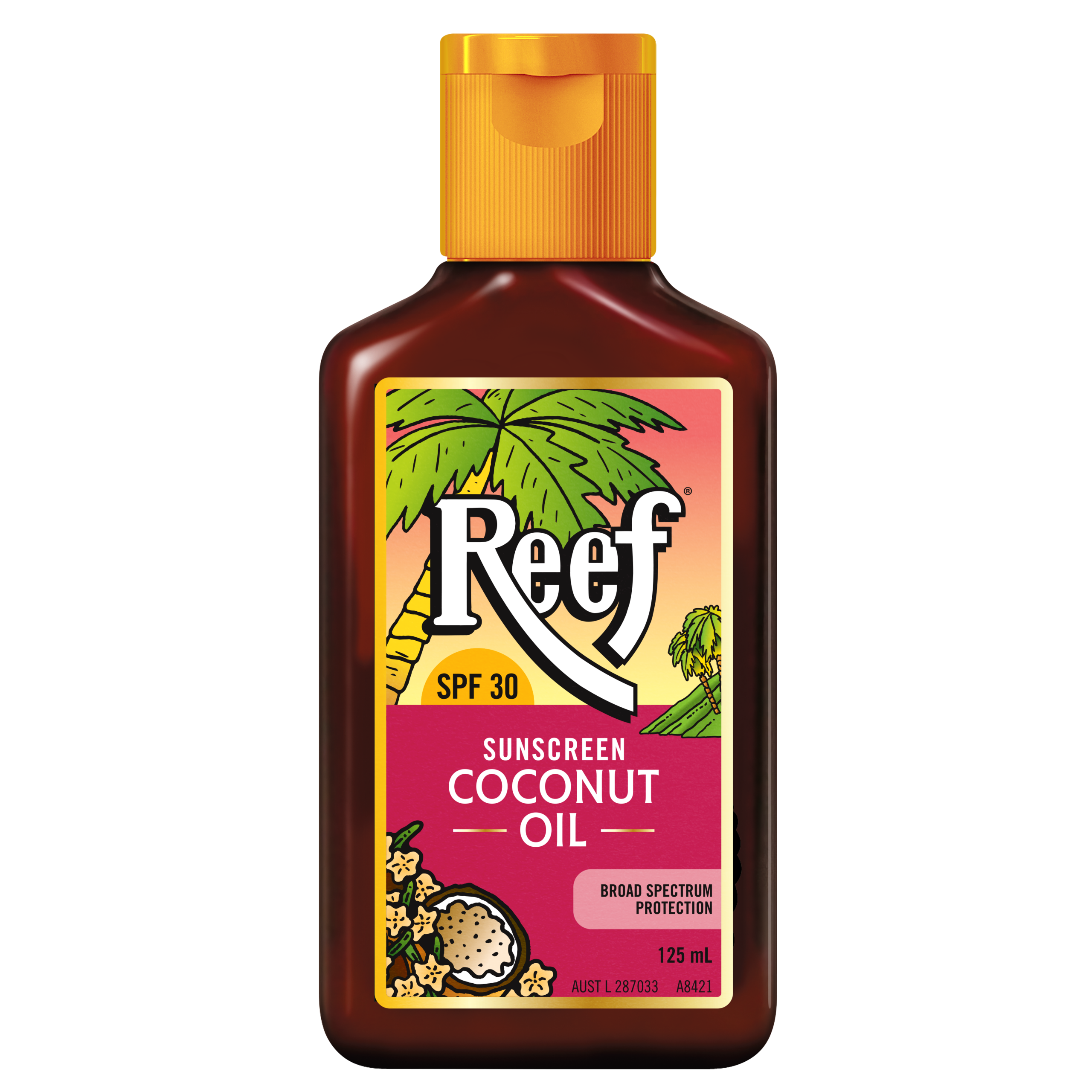 Reef Sunscreen Coconut Oil SPF 30 125mL