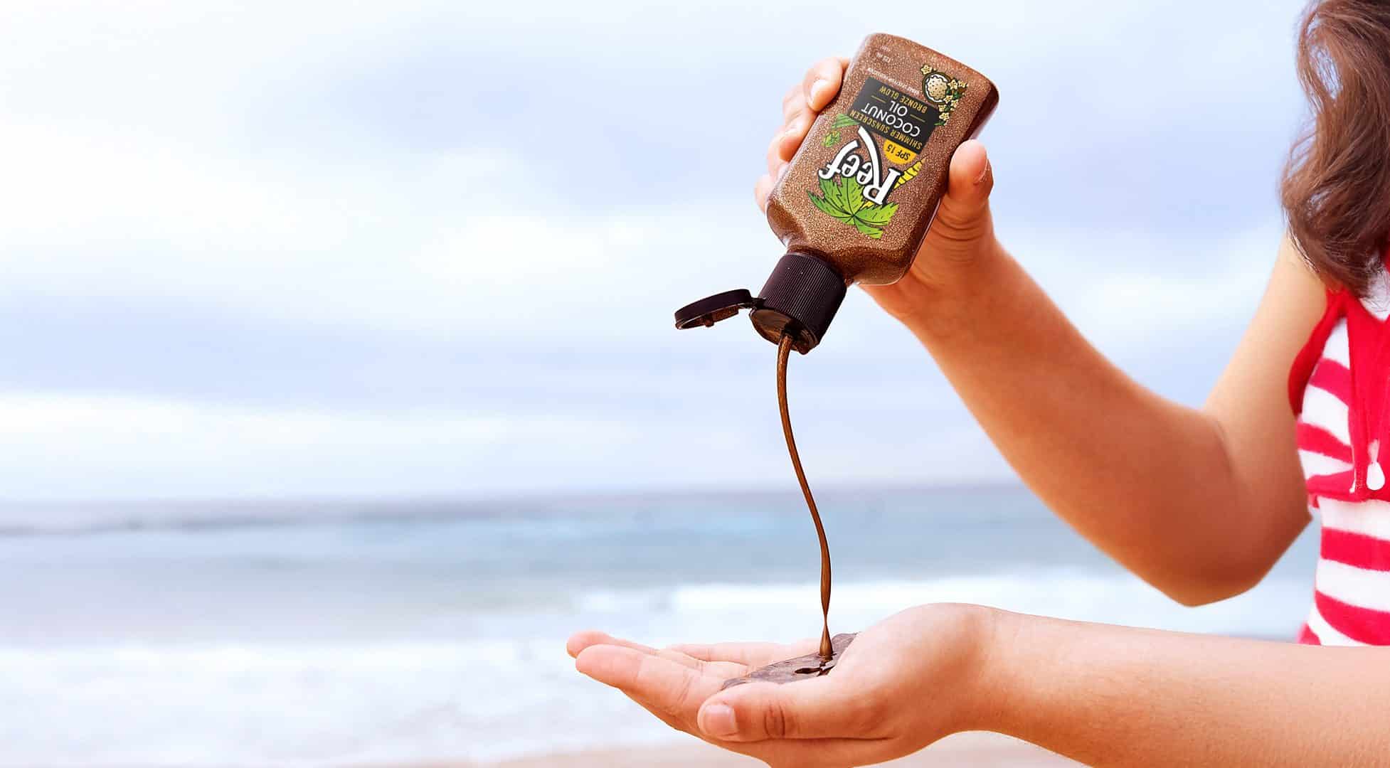 Shimmer Sunscreen Oils hero banner image 2025