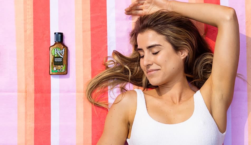 Sunscreen and tanning oils Reef